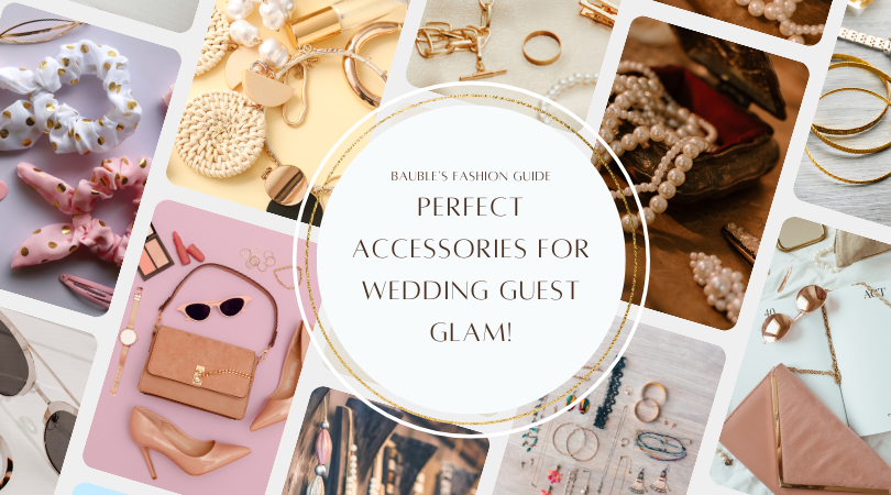 Perfect accessories for wedding guest glam!