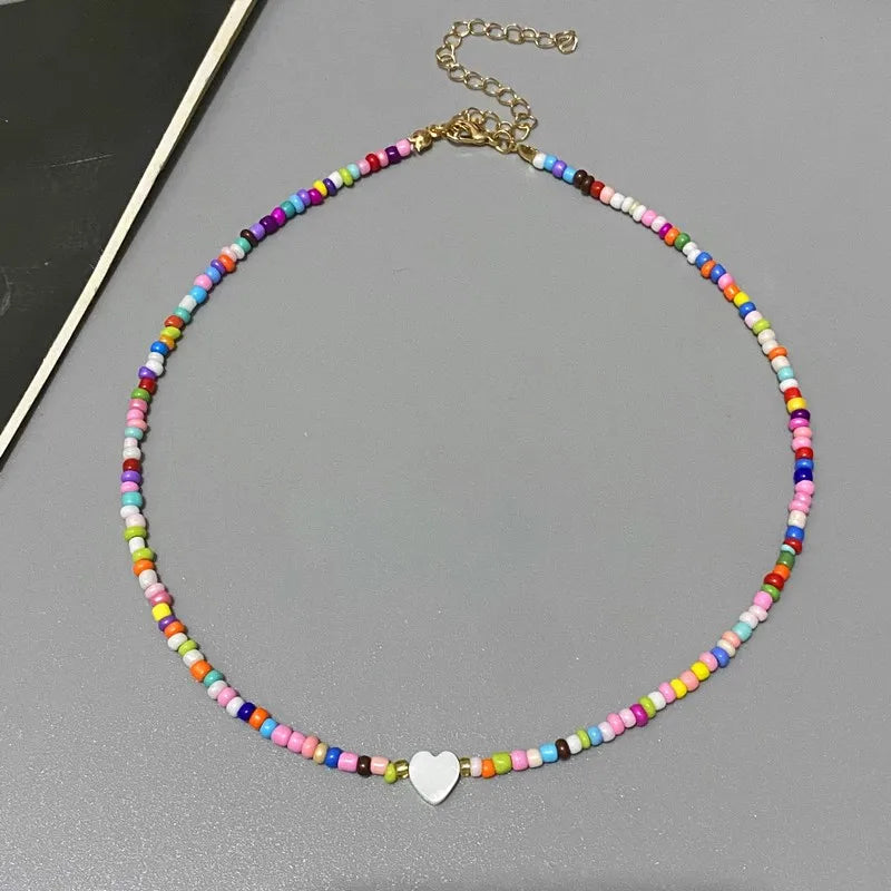 Xiana Beaded Choker Necklace