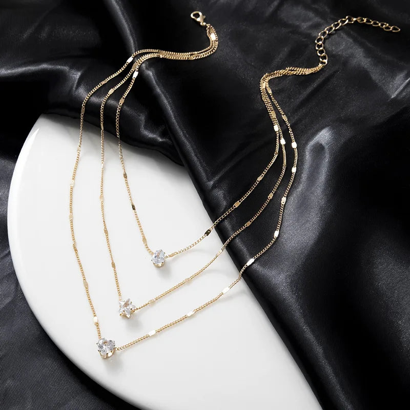 Avalon Layered Necklace Collection