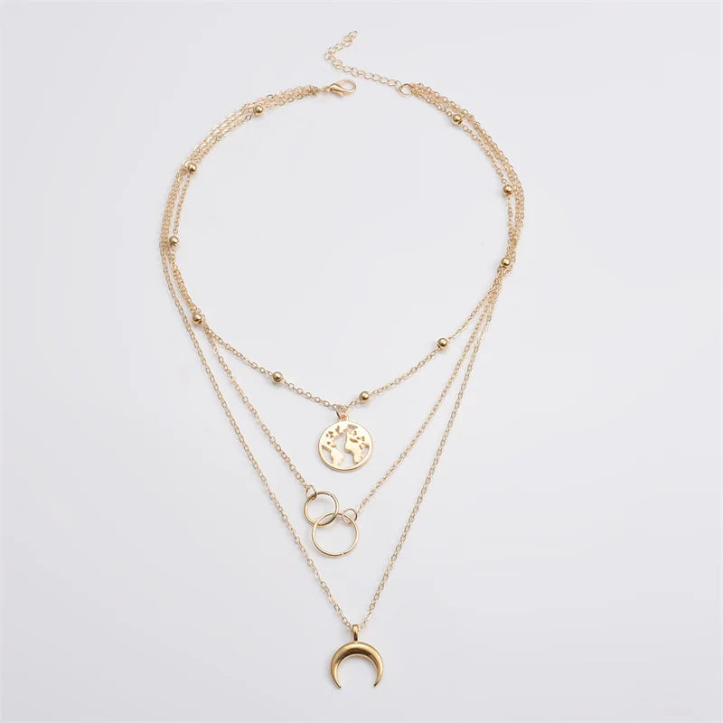 Avalon Layered Necklace Collection