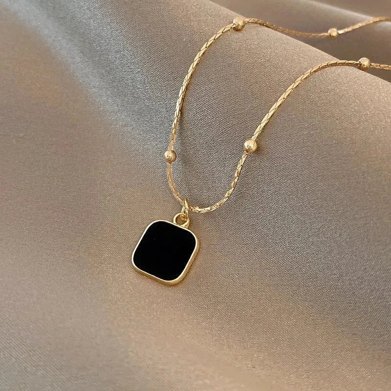 Square Pendant Chain