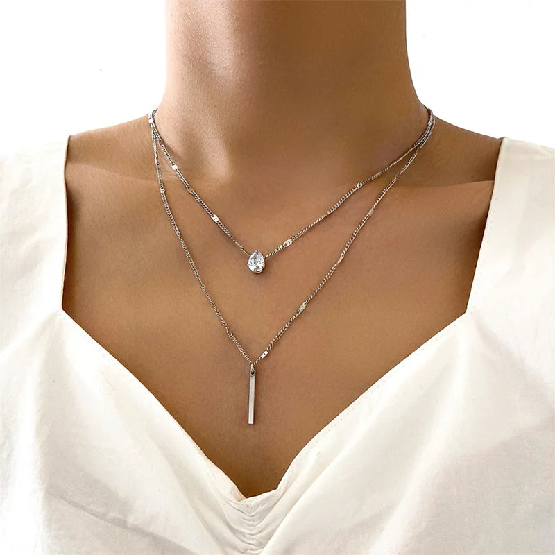 Avalon Layered Necklace Collection