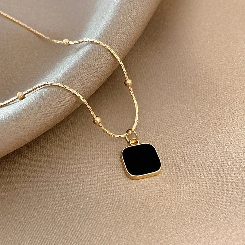 Square Pendant Chain