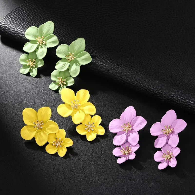 Petal Flowers Earrings