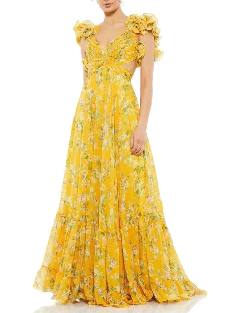 Yellow Abigail Dress